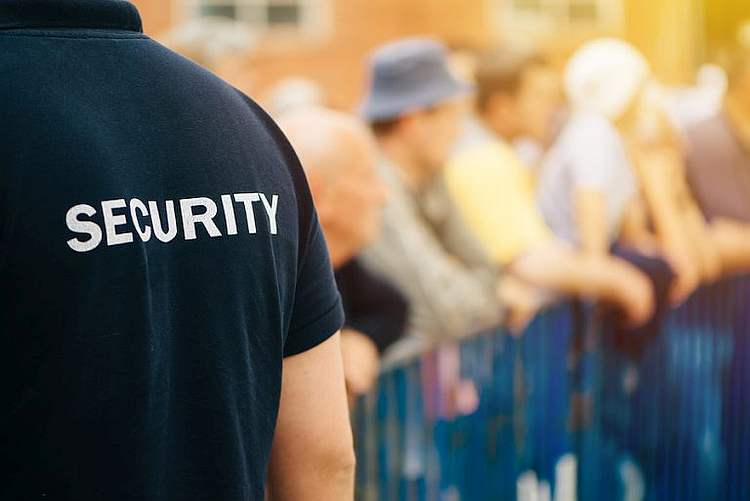 Security  Guard Event - Crowd Control